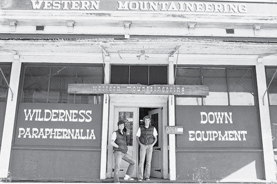 Western mountaineering shop san jose